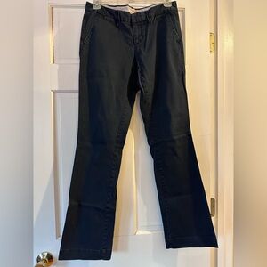 Banana Republic Navy Blue Flare Pants